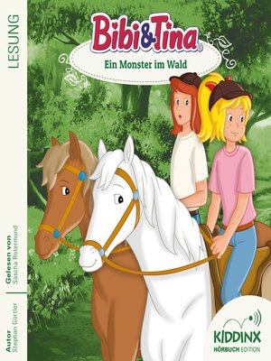 cover image of Ein Monster im Wald--Bibi & Tina--Hörbuch, Folge 13